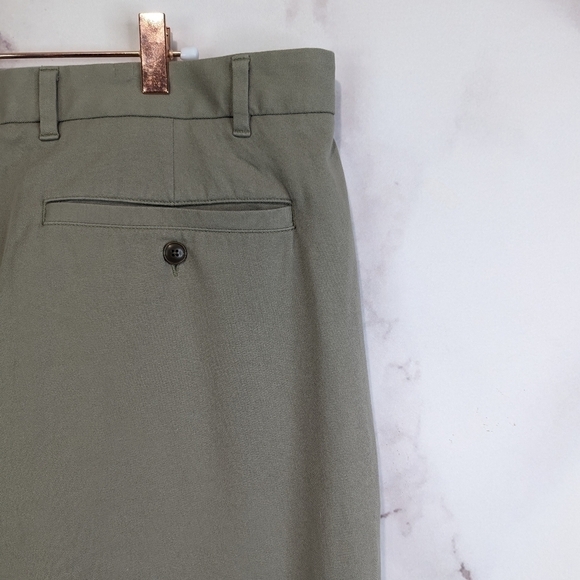 Everlane Chino Pants Mens 38 x 32 Covert Green Uniform Performance Slim Fit NEW - Picture 14 of 15